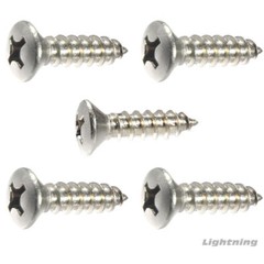 Stainless Steel Phillips Drive Sheet Metal Tapping Screws Grade 18-8 Qty 50 pc