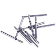 Dental Diamond Bur FG Grit SF-31S Straight Super Coarse Surgic High Speed AZDENT