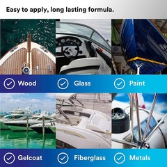 Marine Adhesive Sealant 5200 06500 Permanent Bonding and Sealing for Boats an…