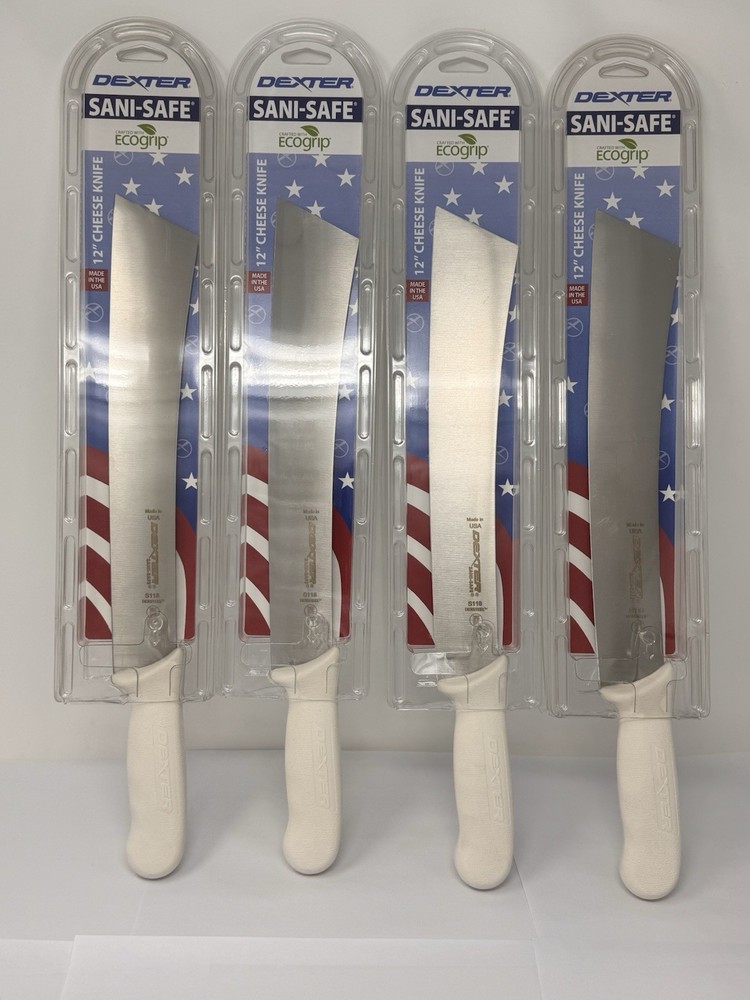 4 ~ Dexter Russell S118 Sani-Safe 12” Watermelon / Cheese Knife ~ New / Sealed