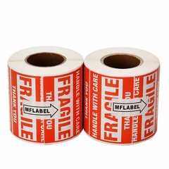 1000 Fragile Stickers 2×3 Handle with Care Thank You 500 / Roll Warning Labels