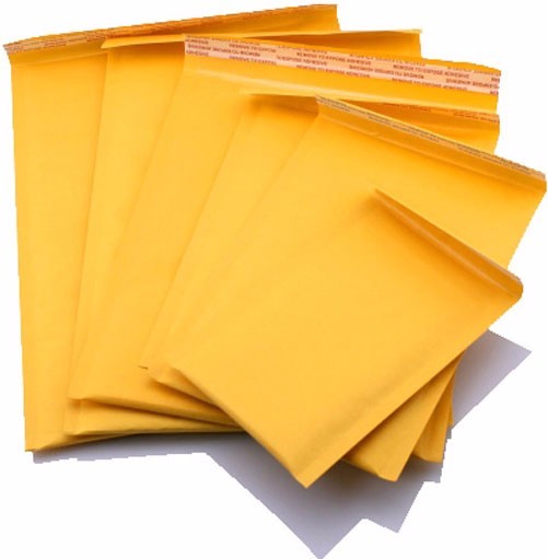 100 #1 7.25×12 KRAFT BUBBLE MAILERS PADDED ENVELOPES ENVELOPE 7 1/4 x 12