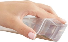 200 Quantity STASHIELD Holographic Smell Proof Mylar Bags Resealable Packaging