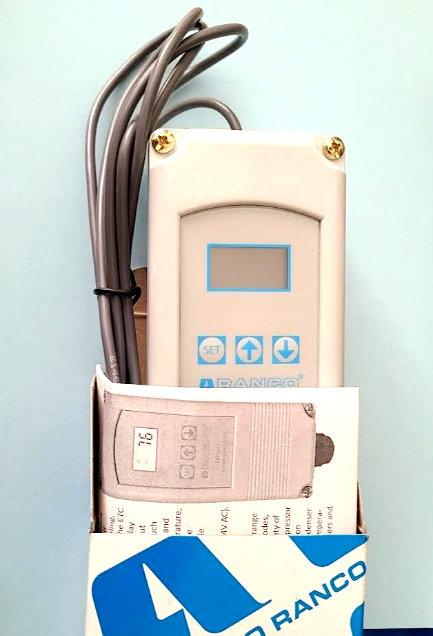 Ranco ETC-211100-000 Electronic Temperature Control, Open/Close On Rise, Spdt