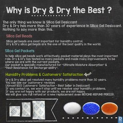 5 gram X 30 PK “Dry & Dry” Silica Gel Desiccant Packets(Reusable)-FDA Compliant
