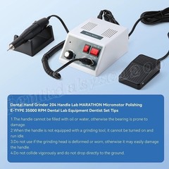 Dental Lab Marathon Electric Micromotor Polishing Unit 35000 rpm Motor Handpiece