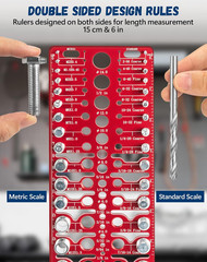 57 Nut and Bolt Thread Checker – Thread Checker Standard and Metric Bolt and Nut