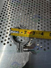 Lot of 50 – Unbranded Stainless Steel Clamp for 1 1/2 ” Tri Clamp
