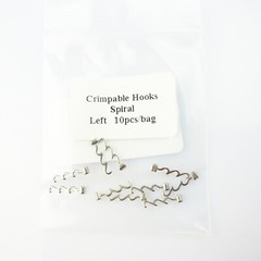 10pc Dental Stops Orthodontic Crimpable Hooks Short/Long/Left Cross tubes Braces