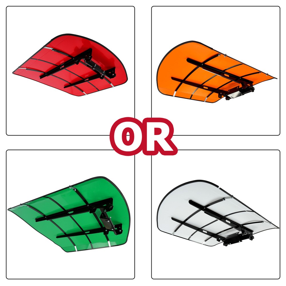 For Kubota, Kioti, Agco Tuff Top Tractor Canopy Orange/White/Green/Red