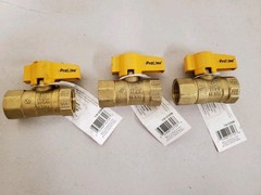 *13 TOTAL* ProLine 1/2 in. Brass FPT 2-Piece Gas Valve (110-223J5) FREE SHIPPING