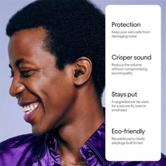 Reusable Silicone Ear Plugs Noise Cancelling Earplugs Protector Study Sleep Swim
