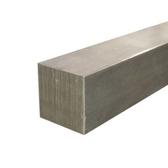 2-1/4″ x 2-1/4″ x 12″, 303 Stainless Steel Square Bar, Cold Finished