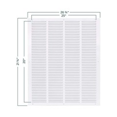 20 In. X 25 In. Steel Return Air Grille Free Ship NEW