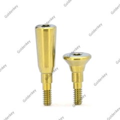 5Pcs Healing Abutment Cap RC NC Titanium Fit Straumann ITI Regular Narrow Cross