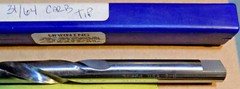 USA 31/64″ Dia X 6-1/2″ LOC X 9-1/4″ OAL Carbide Tip Straight Shank Drill Bit