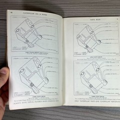 OEM CAT Caterpillar Parts Book No. 8 Ripper s/n 53E1 UP Form UE034136 Vtg 1967