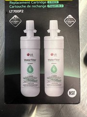 (2PACK) LG LT700P2 Refrigerator Water Filter 6-Month/200 Gallon