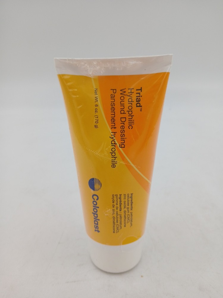 Coloplast Triad Hydrophilic Wound Dressing with CMC 6oz Sterile SEALED