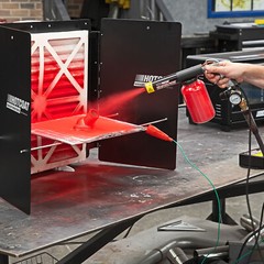 Eastwood HotCoat PCS-250 Powder Coating Gun and Benchtop Booth Powdercoating Kit