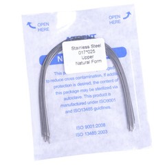 AZDENT Dental Orthodontic Stainless Steel Arch Wires Rectangular Nature Form