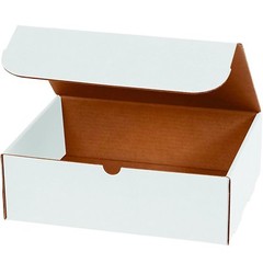 6x4x4 White Corrugated Shipping Mailers Packing Box Boxes Folding 50 100 To 1000