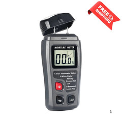 Digital LCD Wood Moisture Meter Detector Tester Wood Firewood Paper Cardboard