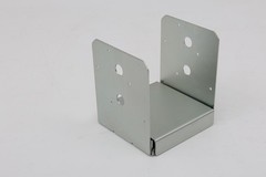 10 Pack 6×6 Post Base Brackets Wood Post Fence Post Anchor Galvanized Steel US