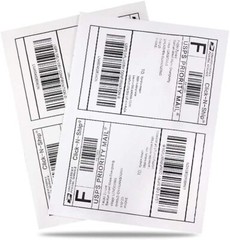 USA 50-40000 Adhesive 8.5×5.5 Shipping Labels FBA Ebay Mailing Label 2 Per Sheet