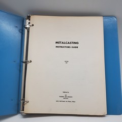 Vintage Metalcasting Instructors Guide AFS Training & Research Institute 1967