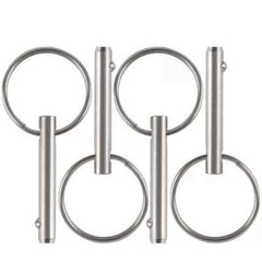 Small Quick Release Pin 3/16″ Stainless Steel Bimini Top Marine Hardware 4 Pack