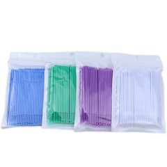 Dental Microbrush Disposable Bendable Applicators Tips Micro Brush Cleaning