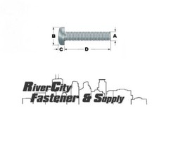 1/4-20×3/4 Phillips Pan Thread Cutting Screws Type F 1/4x20x3/4 Zinc 1/4x20x3/4