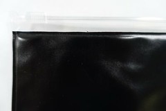 NEIL BARRETT BLACK SWIMWEAR RECLOSABLE ZIP SEAL SLIDE LOCK BAG NEW