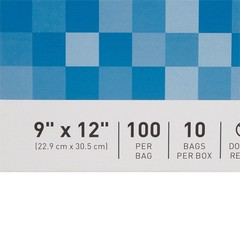 McKesson Zipper Closure Reclosable Bag 9 x 12″ 2 mil Polyethylene 4582 100 Ct