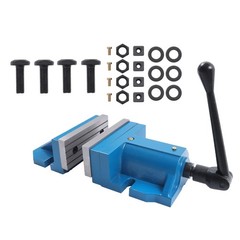 2 Piece 2 1/4″ Jaw Height Milling Machine 6″ Quick Clamp Vise 6″ Jaw Width
