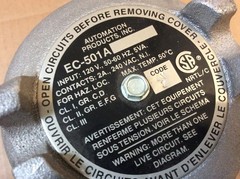 Automation Products EC-501A (Housing Only) Relay Cotrol Unit NO SOCKET