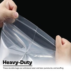 2 Mil White Block Clear Zipper Lock Bags Plastic Reclosable Bags 1000-10000