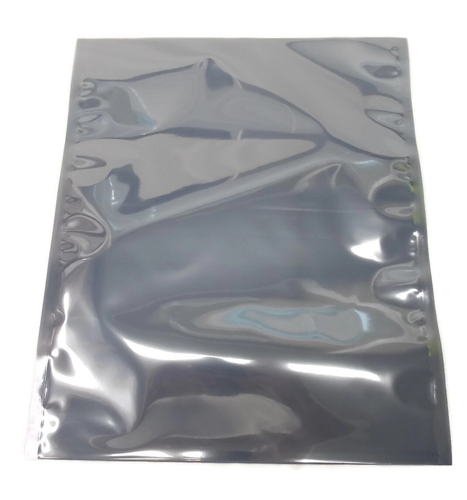100 Pcs ESD Anti Static Shielding Bags 4 x 6″ (116*152mm) Flat, 3 mil, Open Top