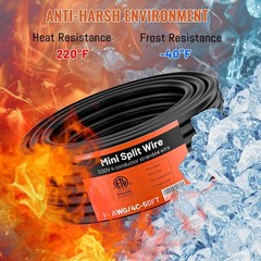 100% Pure Copper ETL Listed 14-4 Mini Split Cable | 14/4 Mini Split Communicatio
