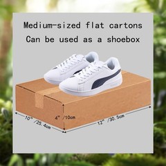 10-30 Pack Shipping Box, 12x10x4, Cardboard Box for Small Business | Shipping
