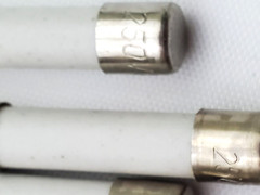 Box of 100 Bussmann MDA6-1/4 Fuses 6-1/4 Amp 250 Volt Slow Blow 1/4″ x 1-1/4″