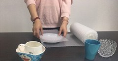 Small Bubble Cushioning Wrap Roll for Protecting Fragile Items 12″x100 feet