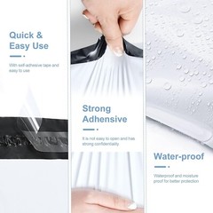 Poly Mailers Shipping Bags Mailing Poly Bags Strong Self Seal- Choose Color Size