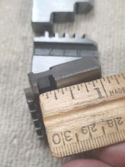 Set of Jaws for 3-Jaw Lathe Chuck Machinist Unknown Manufacturer