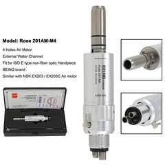 BEING Dental Contra Angle Straight Handpiece Air Motor 4 Hole Low Speed NSK KAVO