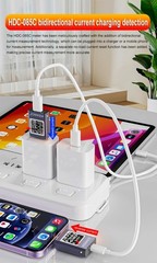 13 in 1 USB C Tester Power Meter 50V 12A Digital Multimeter PD3.1 Type C Detecto
