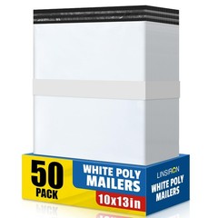 Poly Mailers 10×13 Inch 50 Pcs, Large Shipping Bags for Clothing, Waterproof …