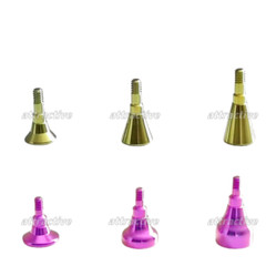 Dental Healing Abutment Caps RC NC ∅4.5/5/6.0 Titanium Fit Straumann ITI