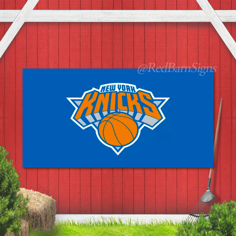NEW YORK KNICKS FLAG BANNER **100% FULL COLOR OF THE FLAG**